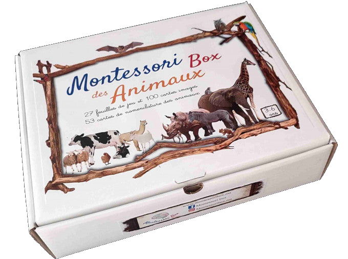 Découvrez le monde des animaux avec notre Box Montessori