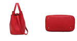 Red Strap Tote Handbag